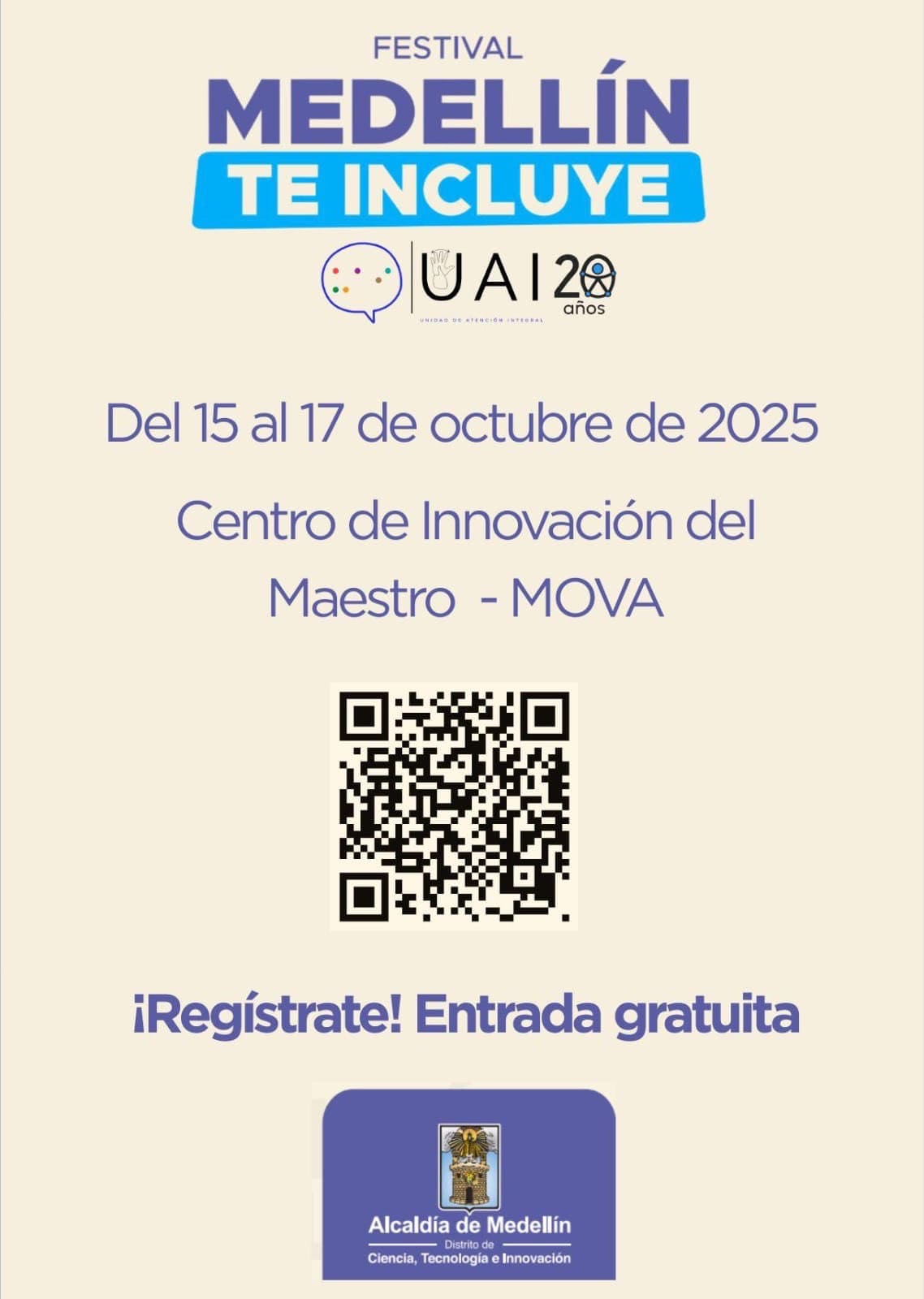 Se acerca nuestro Festival Medellín Te Incluye 2025